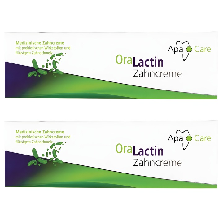 Set ApaCare OraLactin fogkrém, 75 ml, 2 db
