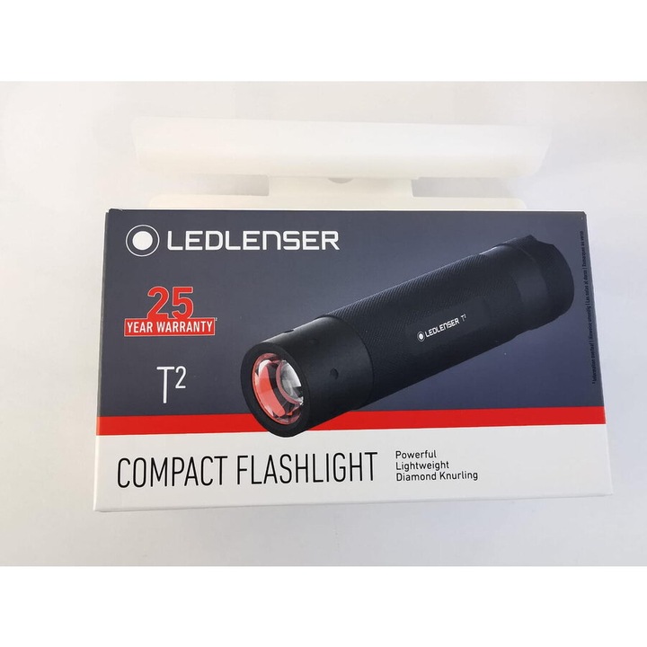 Lanterna Ledlenser T2 Editie 25 Ani Smokey Blue 240lm