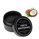 Pudra de albire a dintilor din carbon activ, 60g, efect puternic de albire, naturala, ambalaj frumos, set 2 bucati