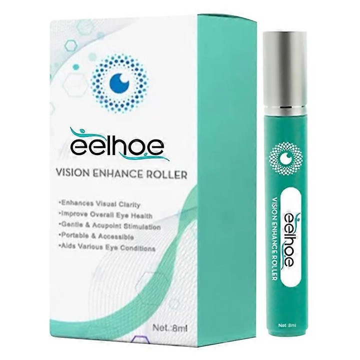 Roller de masaj pentru ochi, eelhoe, relaxare, ingrijire, dimensiuni compacte