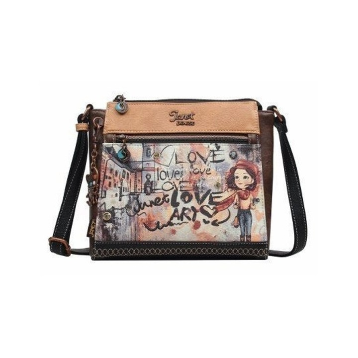 Janet Denese, J-088C-ART GALLERY, Válltáska, Oldaltáska