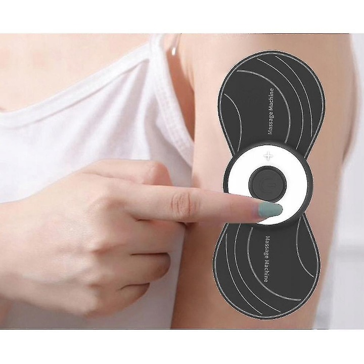 Set unghii false rosii cu sclipici, 24 piese, cu adeziv, pentru femei