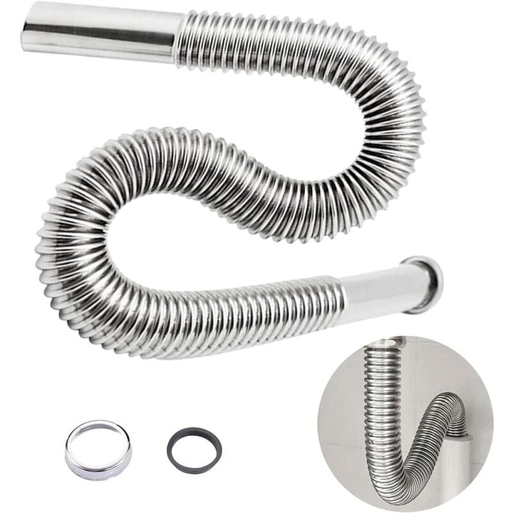 Tub de scurgere din cupru, tehnologie de acoperire, rezistent la coroziune, flexibil, etansare stransa