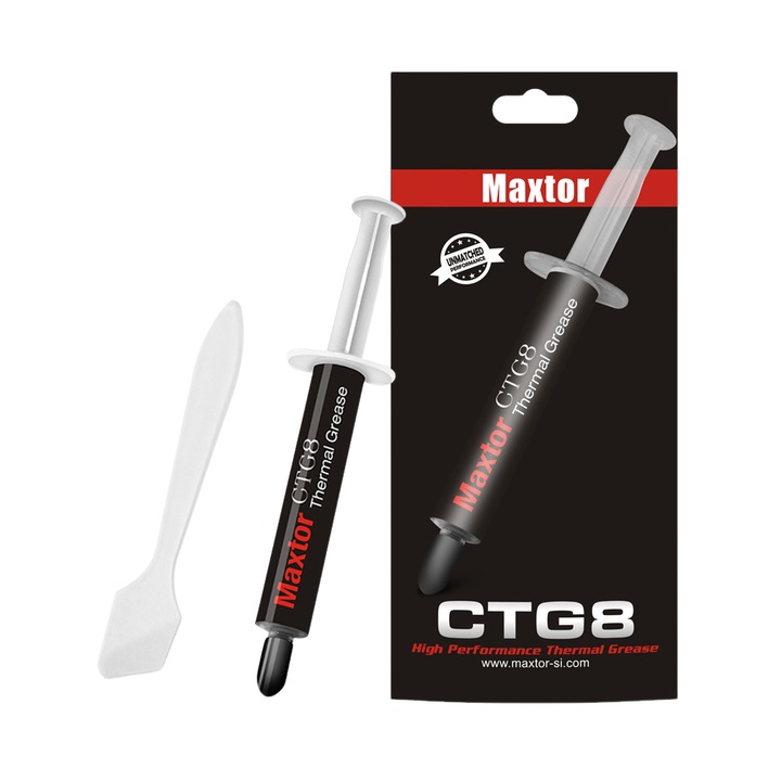 Pasta Termica CTG08 Maxtor, 2g, Conductivitate Termica 12.8W/mk