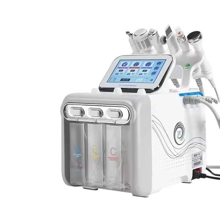 Aparat microdermabraziune faciala 6 in 1, curatare profunda, rejuvenare a pielii, 450W