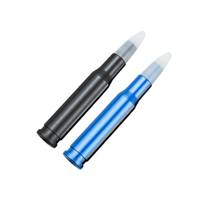 Radiera Best Office pentru pix/stilou, set 2 bucati, cerneala termosensibila, design glont