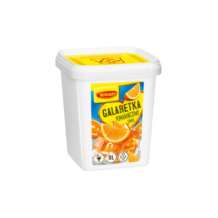 Jeleu cu aroma de portocale, 1,3 kg, fara coloranti artificiali, WINIARY