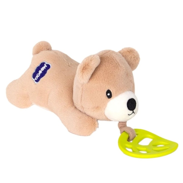 Rágóka, Avaleea, plüss maci, barna, 20x10x10cm