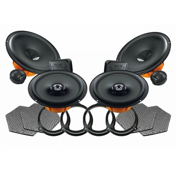 Pachet Difuzoare auto Hertz Dieci dedicat Audi A4 B6/B7 (2000 - 2008)