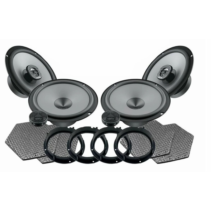 Pachet difuzoare auto Hertz Uno dedicat Skoda Superb B6 (2008 - 2015)