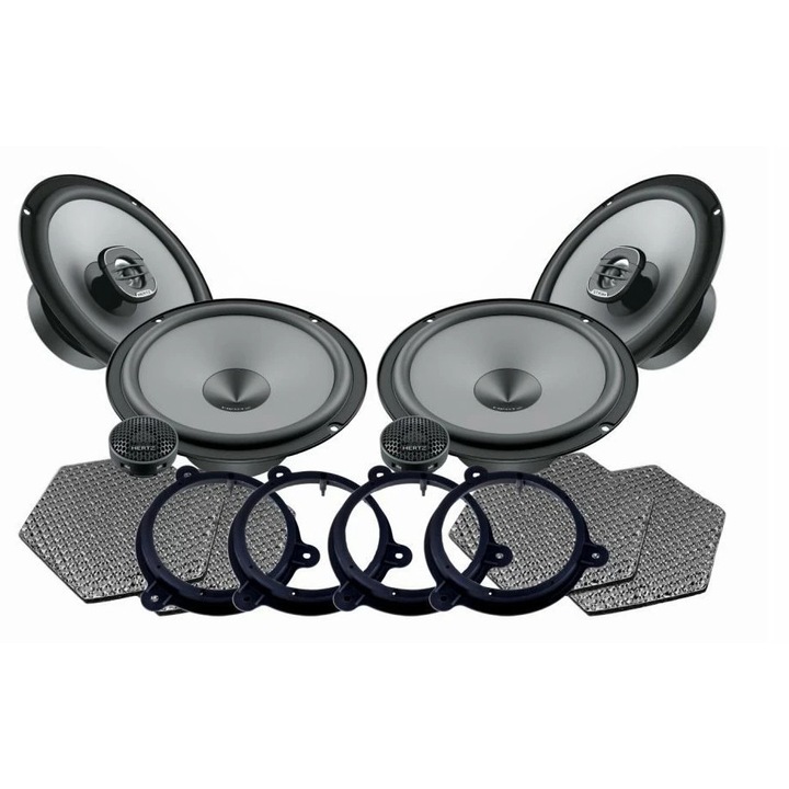 Pachet difuzoare auto Hertz Uno dedicat Renault Clio IV (2012 - 2019)