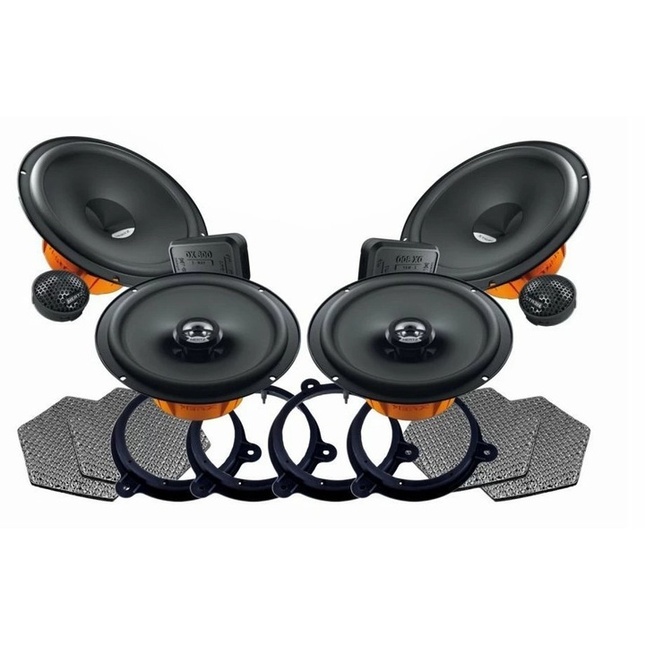 Pachet difuzoare auto Hertz Dieci dedicat Renault Clio IV (2012 - 2019)