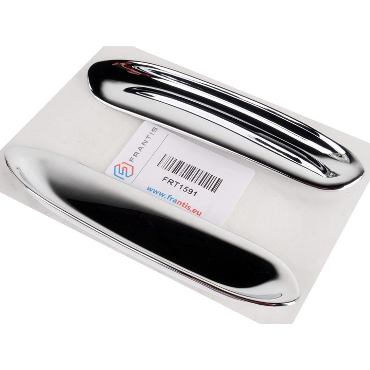 Tuning kiegészítők, Citroen C5 Aircross, króm díszlécek készlet, 2017-2022