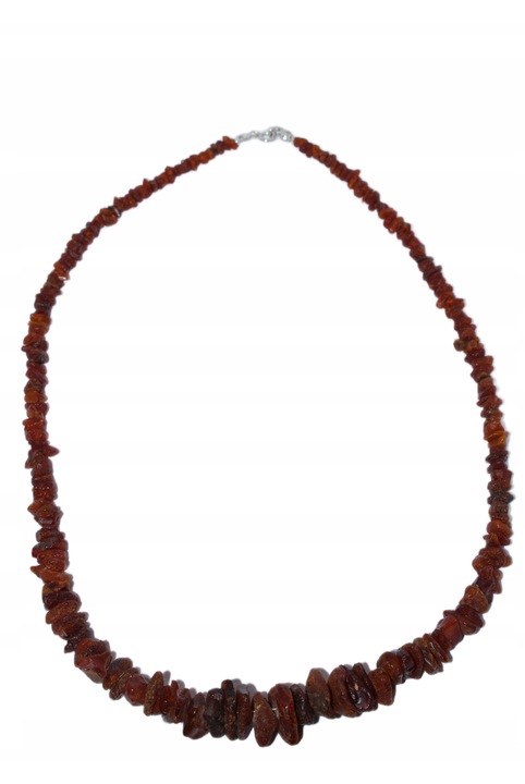 Colier Songea cu chihlimbar natural, lungime 60cm