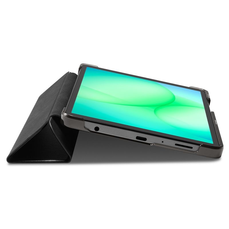 Husă Spigen Smart Fold pentru tabletă, compatibila cu Samsung Galaxy Tab A11, 8.7 inch, negru
