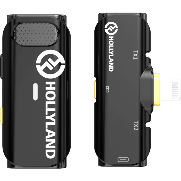 Lavaliera Hollyland Lark C1 Solo Wireless Microphone for iPhone