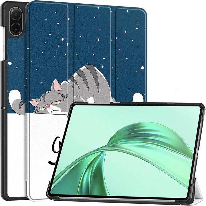Husa tableta pentru Honor Pad X8a 11 Inch, auto functie sleep/wake tip stand, Desene animate