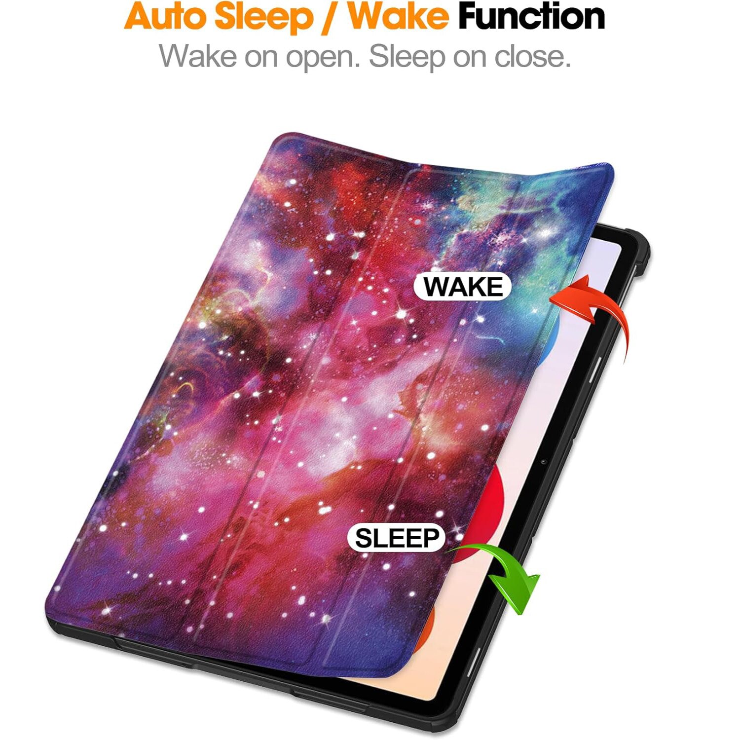 Husă tableta pentru Redmi Pad 2 Pro 12.1", Omelivon, cu functie sleep/wake, rezistentă la șocuri, multicolor