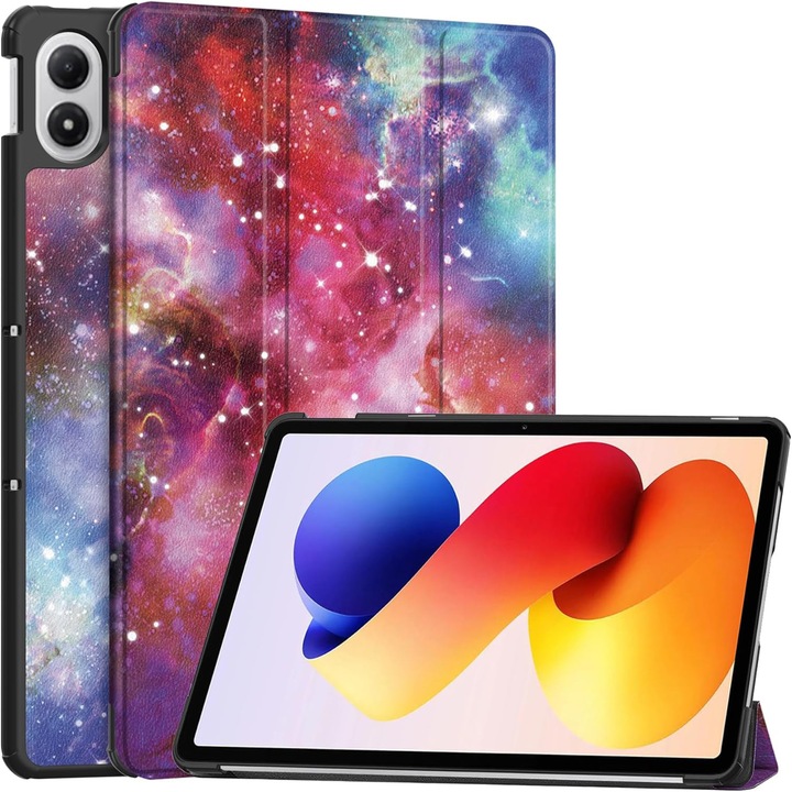 Husă tableta pentru Redmi Pad 2 Pro 12.1", Omelivon, cu functie sleep/wake, rezistentă la șocuri, multicolor