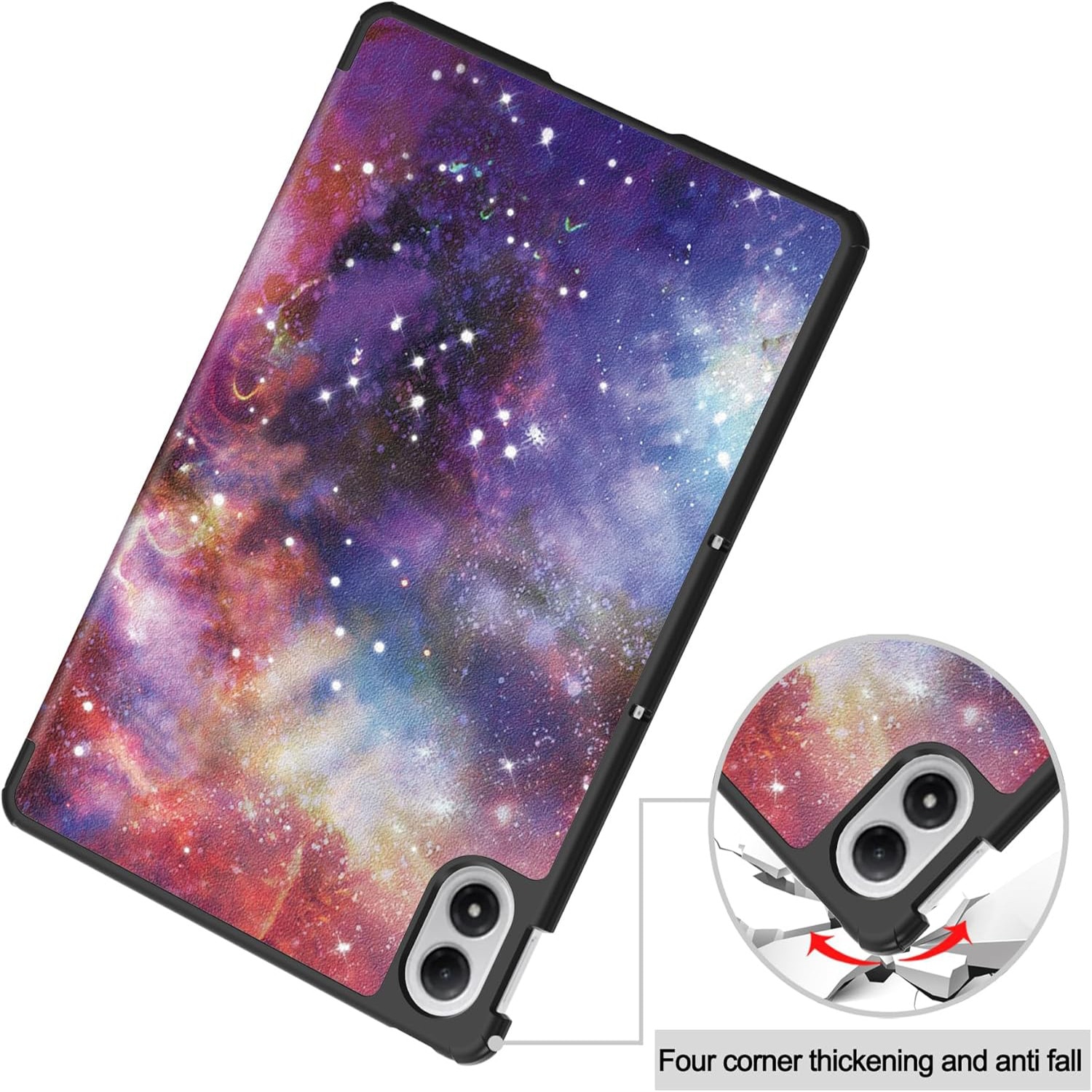 Husă tableta pentru Redmi Pad 2 Pro 12.1", Omelivon, cu functie sleep/wake, rezistentă la șocuri, multicolor