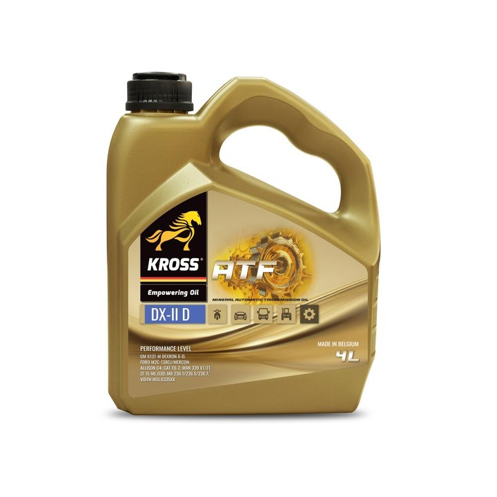 Ulei de motor Kross ATF DX-II D, sintetic, 4L, pentru transmisii automate