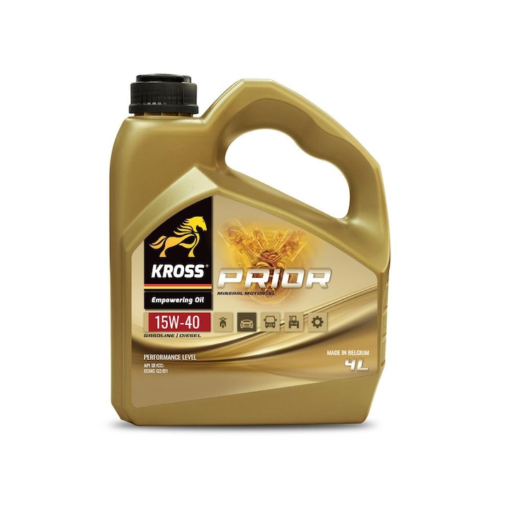 Ulei motor Kross 15W-40 mineral 4L