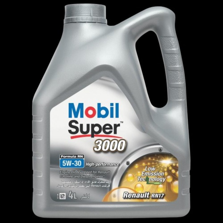 Моторно масло Mobil Super 3000 Formula RN 5W-30, 4L, туба, ACEA C3
