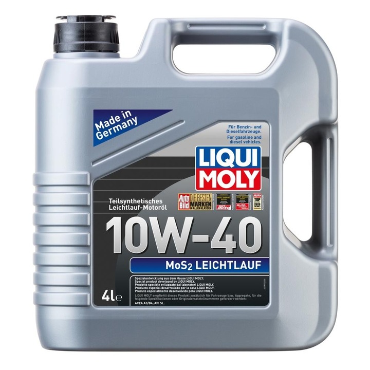 Ulei de motor Liqui Moly MOS2-Leichtlauf 10W-40, 4L