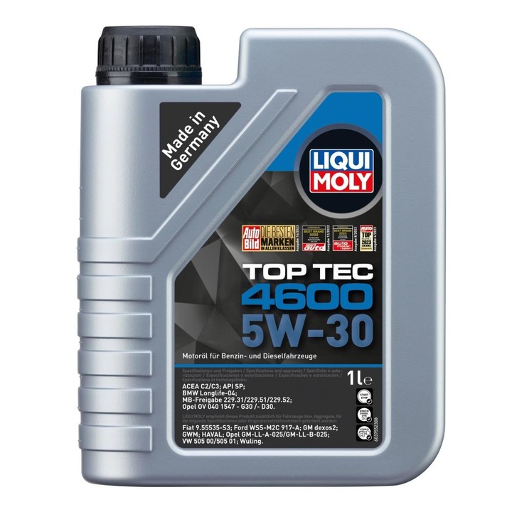 Ulei de motor, Liqui Moly, TOP TEC 4600, 5W-30, 1L