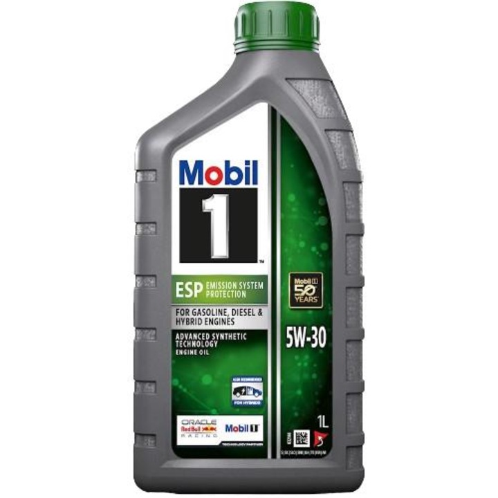 Ulei de motor Mobil 1, ESP Formula, 5W-30, 1L, full sintetic, API SN Plus, ACEA C3