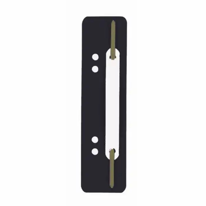 Alonje indosariere, Durable, negru, plastic, set 25 bucati, 38x150 mm