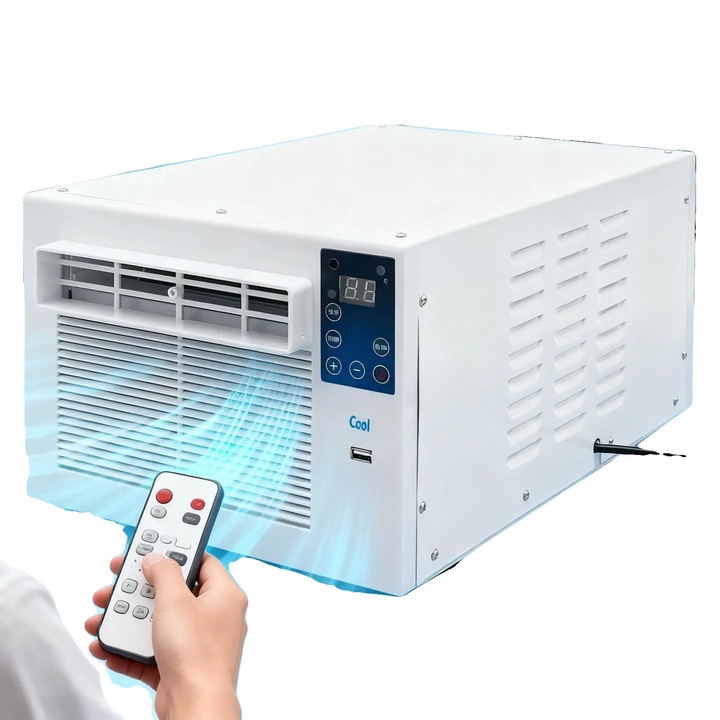 Racitor de aer, 280W, 41.5x28.3x20.5cm, control de la distanta, zgomot 40-50 dB