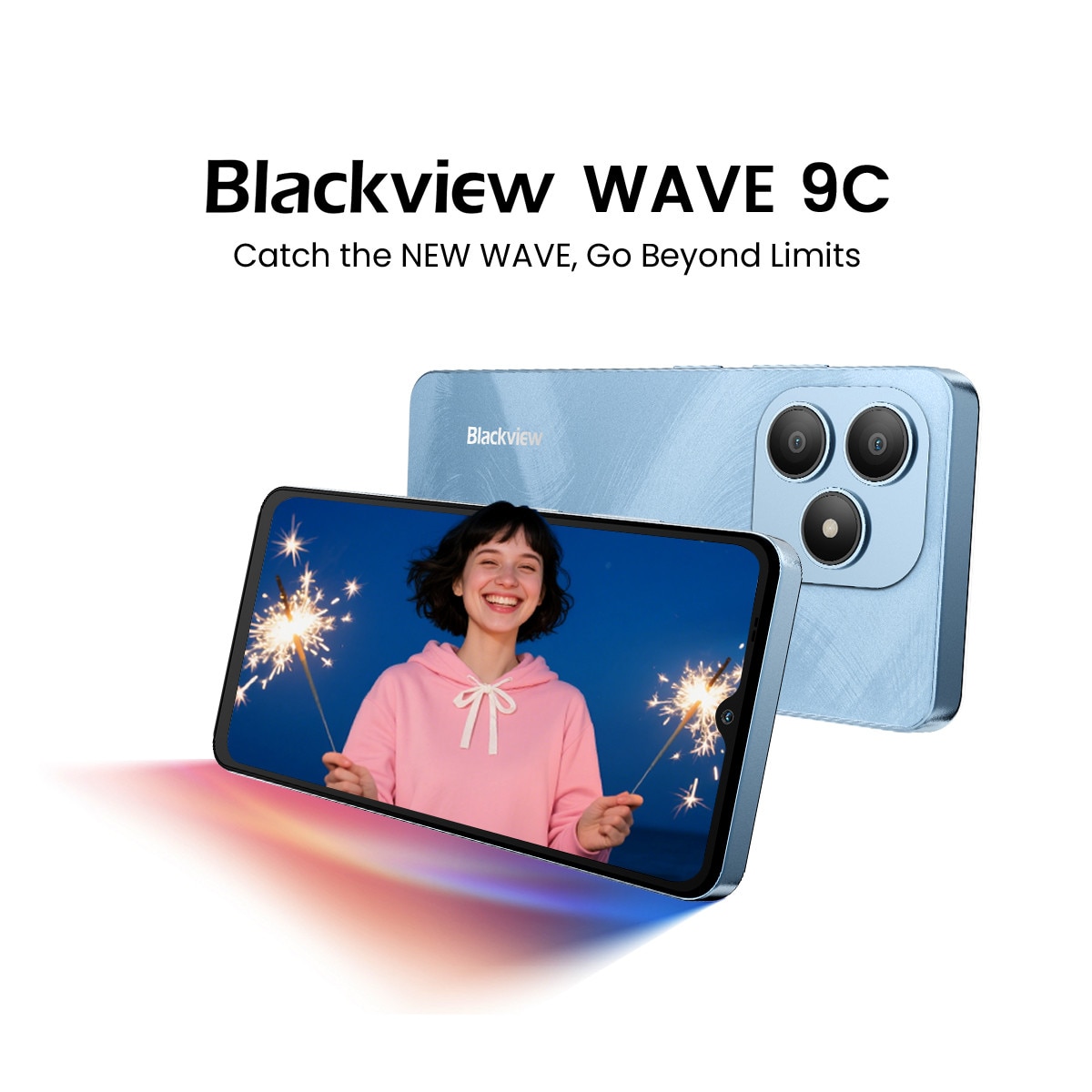 Telefon mobil Blackview Wave 9C, Dual SIM, Android 15,12GB+64GB