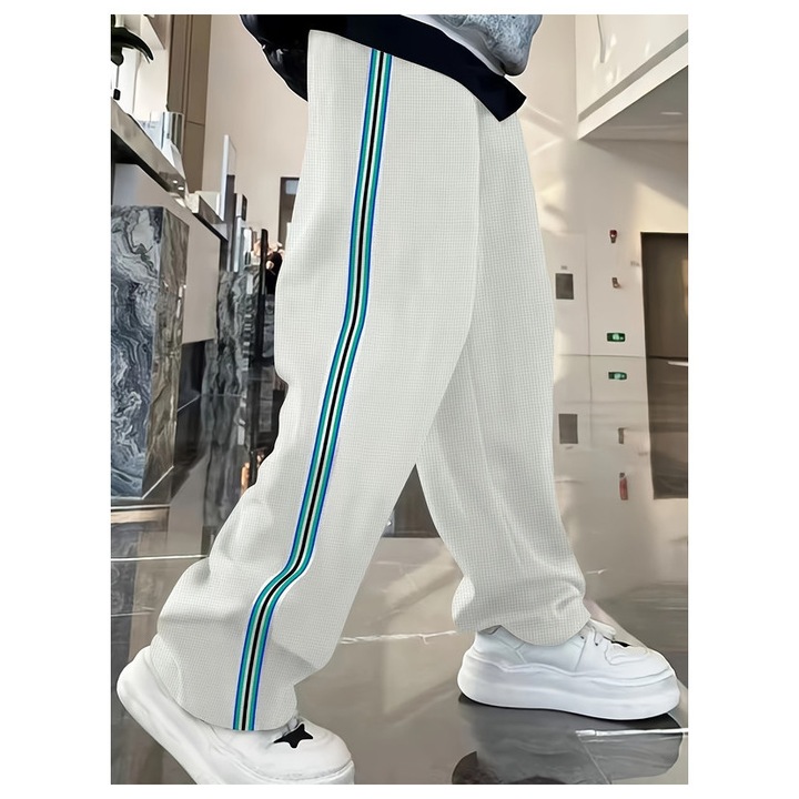 Fehér, S méretű, könnyű, alkalmi futónadrág