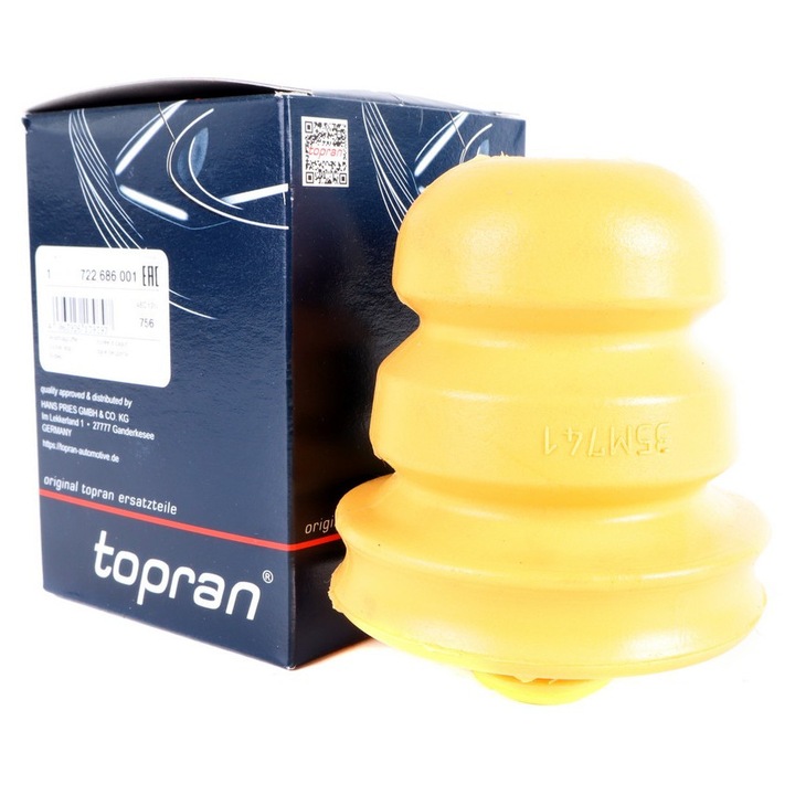 Amortizor spate, 1400618180, 516684, pentru set, Citroen Jumpy III, Fiat Scudo III, Peugeot Expert III, 06-16 r, Topran