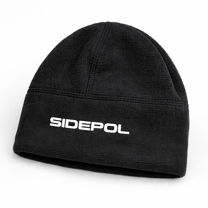 Caciulă fleece, sidepol, termică, confortabilă, universală