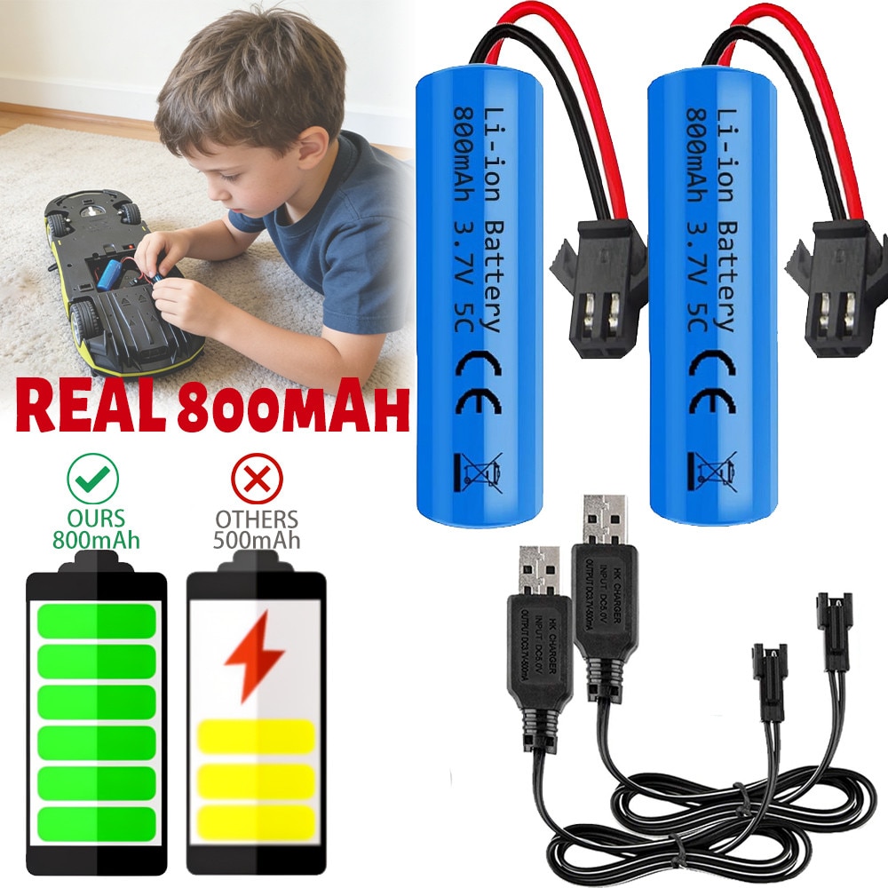 Acumulator Li-Polymer 800mAh 3.7V 603040 - eMAG.ro