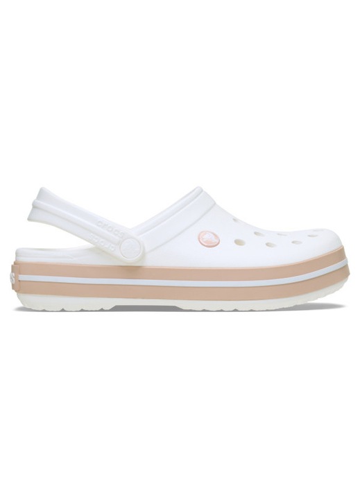 Saboti Crocs Crocband 36-37 EU - M4/W6 US Alb - Alb/Caramel Roz