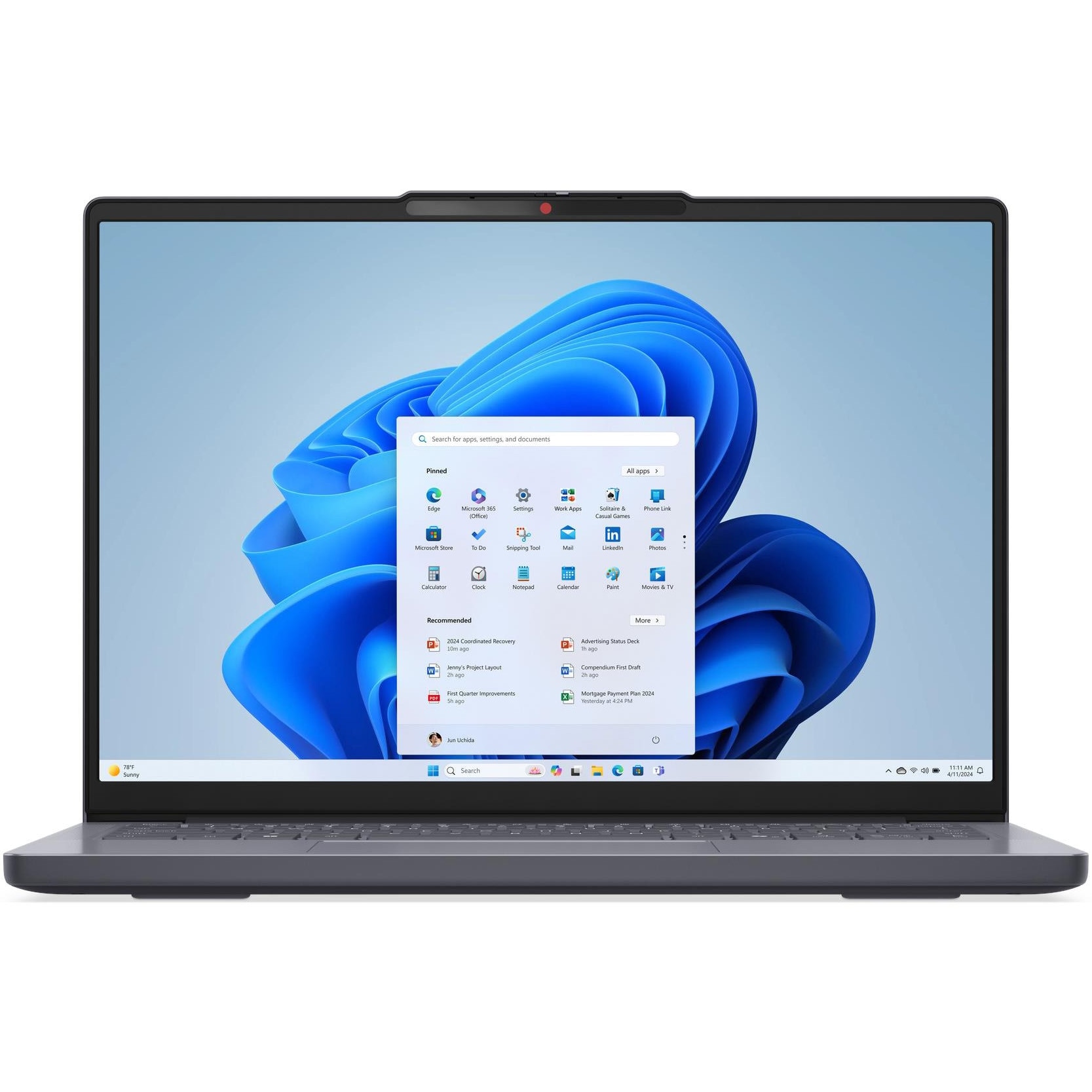 RESIGILAT: Laptop Lenovo IdeaPad Slim 3 14AHP10 cu procesor AMD Ryzen™ 7 8840HS pana la 5.1GHz, 14" WUXGA, OLED, 16GB DDR5 RAM, 1TB SSD, AMD Radeon™ 780M Graphics, No OS, Luna Grey