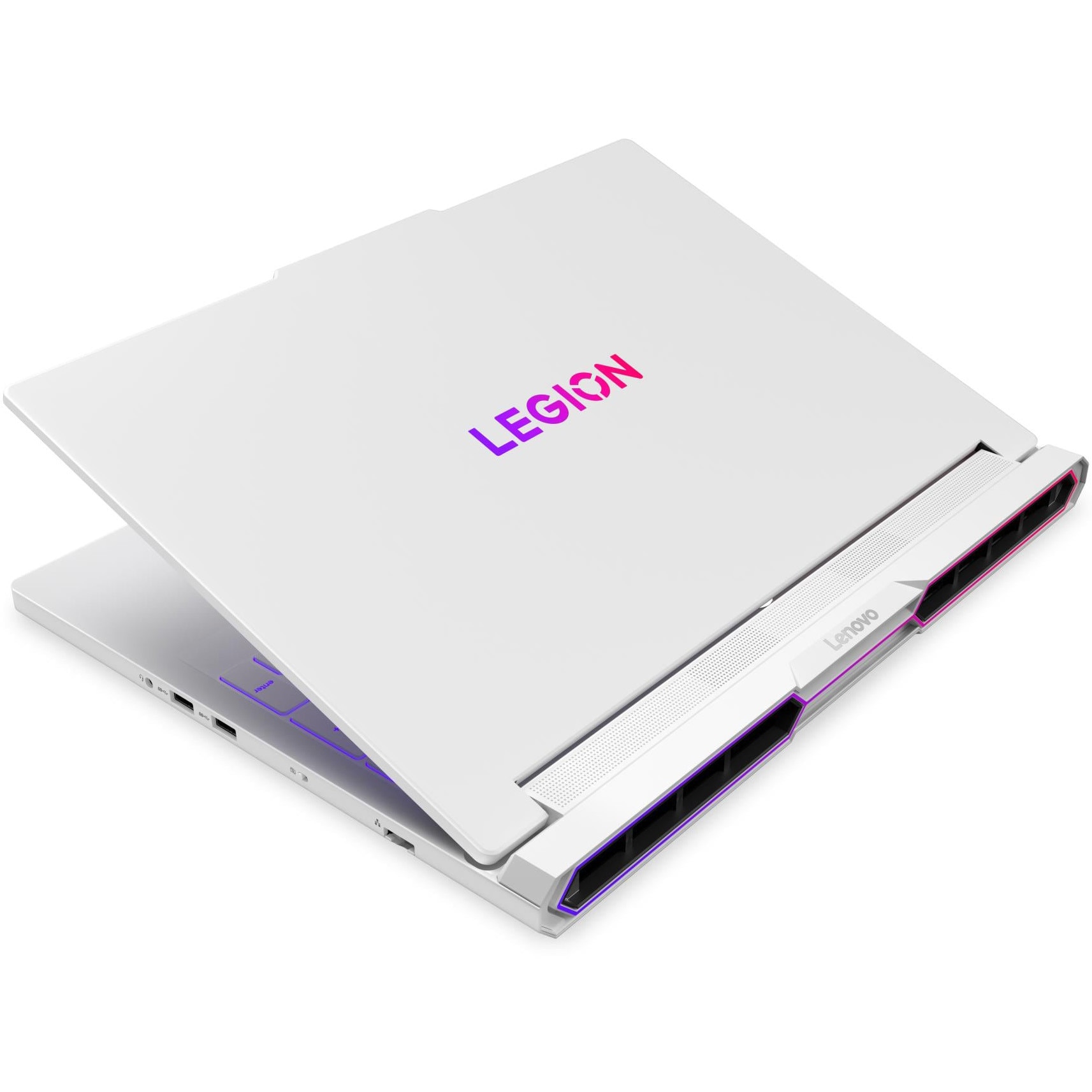 Laptop Gaming Lenovo Legion Pro 7 16IAX10H cu procesor Intel® Core Ultra 9 275HX pana la 5.4GHz, 16" WQXGA, OLED, 240Hz, 32GB DDR5 RAM. 1TB SSD, NVIDIA® GeForce RTX™ 5080 16GB GDDR7, No OS, Glacier White, 3y on-site Premium Care