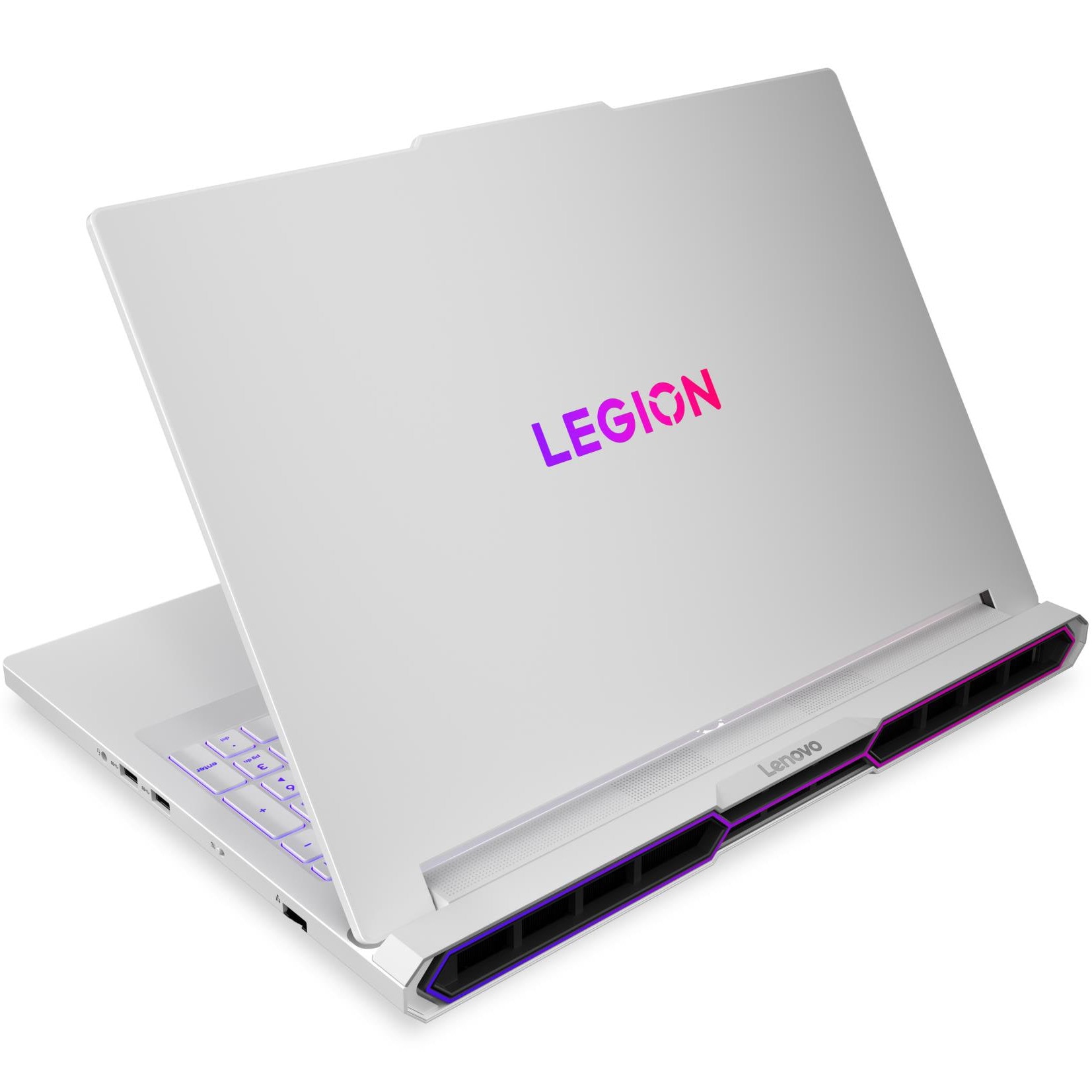 Laptop Gaming Lenovo Legion Pro 7 16IAX10H cu procesor Intel® Core Ultra 9 275HX pana la 5.4GHz, 16" WQXGA, OLED, 240Hz, 32GB DDR5 RAM. 1TB SSD, NVIDIA® GeForce RTX™ 5080 16GB GDDR7, No OS, Glacier White, 3y on-site Premium Care