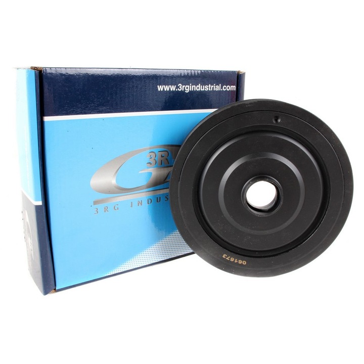 Roata arbore cotit, 3RG Industrial Auto S.L., 24.5mm, 155mm, 6 caneluri, pentru Renault Espace III/IV, Megane II, Scenic II, Laguna II