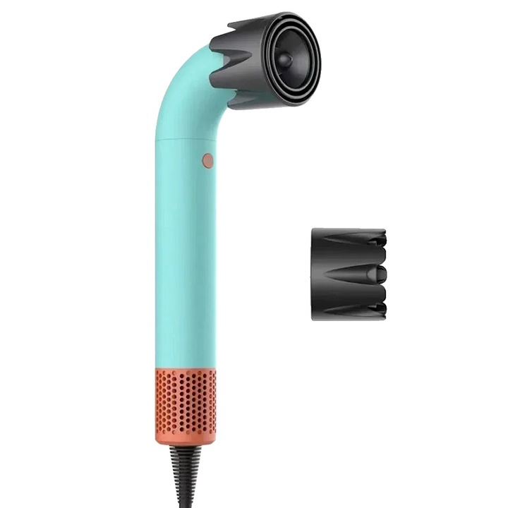 Сешоар, 1 накрайник, технология за намаляване на наелектризирането, 1200-1599 W, многоцветен, 2.7M-a