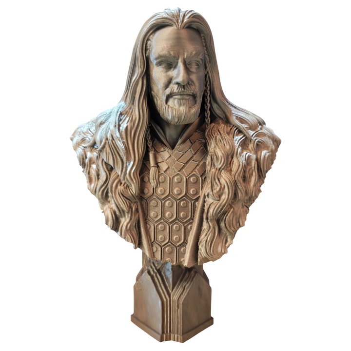 Bust 3d Thorin Oakenshield Lord of the Rings 18 cm