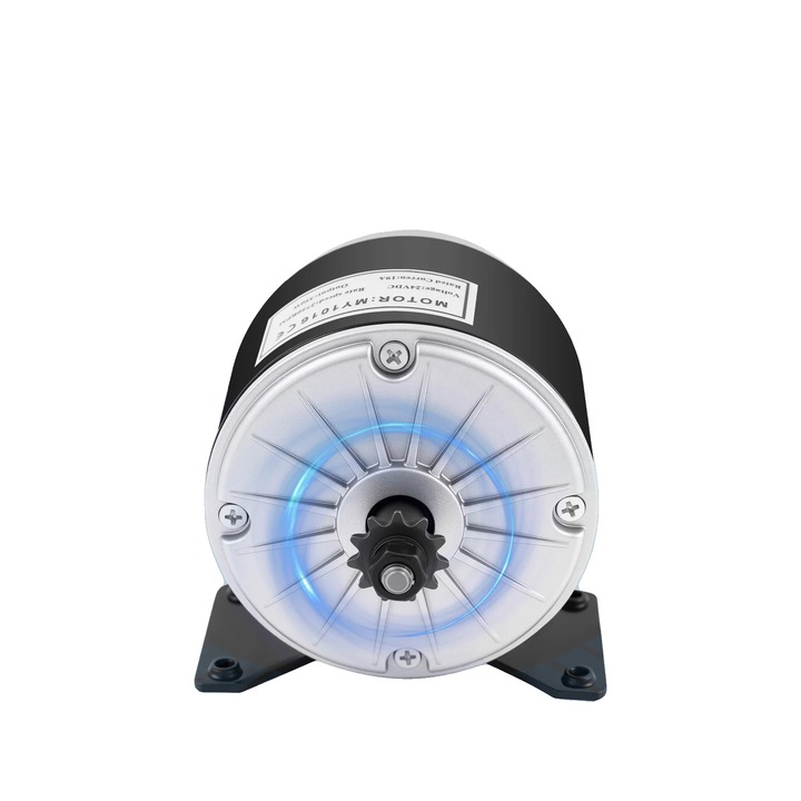 Електродвигател 350W, 24VDC, 10x10.5cm, IP54, товароносимост 100 кг