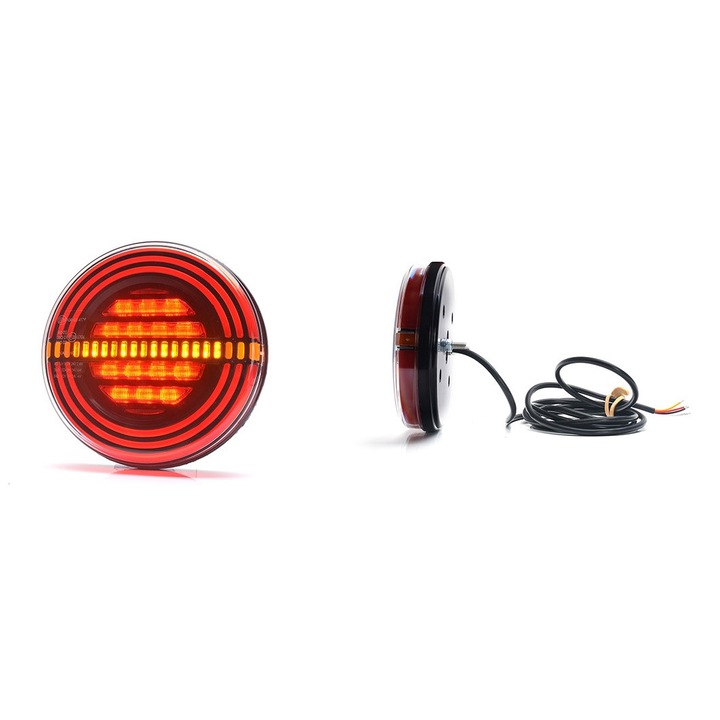 Lumină combinată spate LED, 3 funcții, neon, 12/24 V