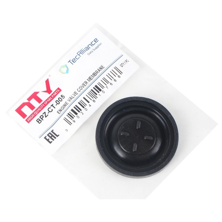 Мембрана на клапан за капак NTY, 50мм, съвместима с Citroen Berlingo, C2, C3, C4, C5, Jumpy III, Xsara Picasso, Fiat Scudo III, Peugeot 206, 207, 307, 308, 407, 1.6 HDI