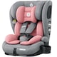 Scaun Auto Copii Mavio®, Model Active, ISOFIX + Top Tether, 76 – 150 cm, 9 – 36 kg, Copii 1 – 12 ani, Montaj cu Fata la Sensul de Mers, Tetiera Reglabila, Protectie Impact Lateral, Centura Siguranta 3 Puncte, Omologat R129, Gri/Roz