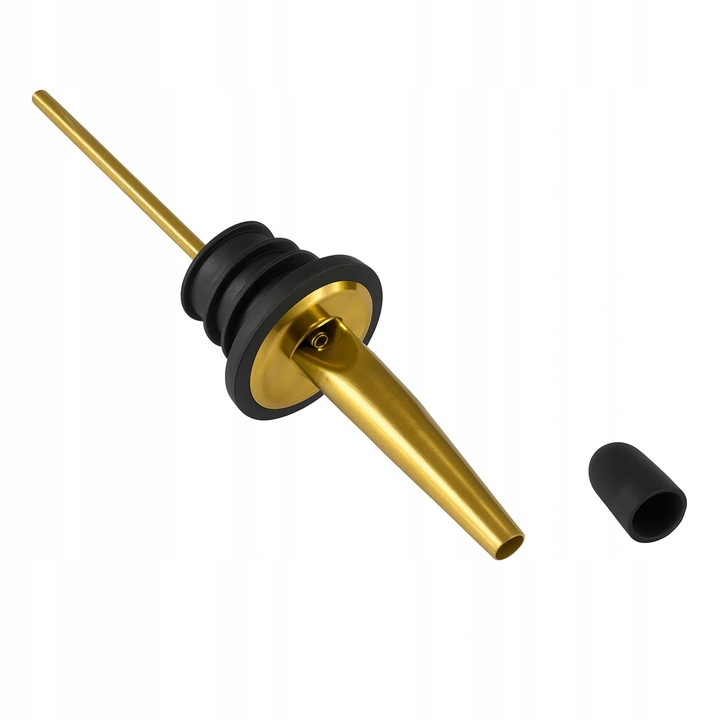 Тирбушон Бимберек, метален, 11x3см, златист финиш