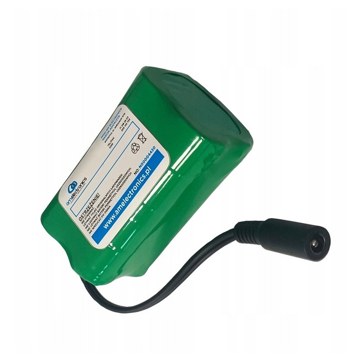 Baterie 7,4V 5800mAh pentru barci, AM Electronics, dimensiuni 40x45x67mm